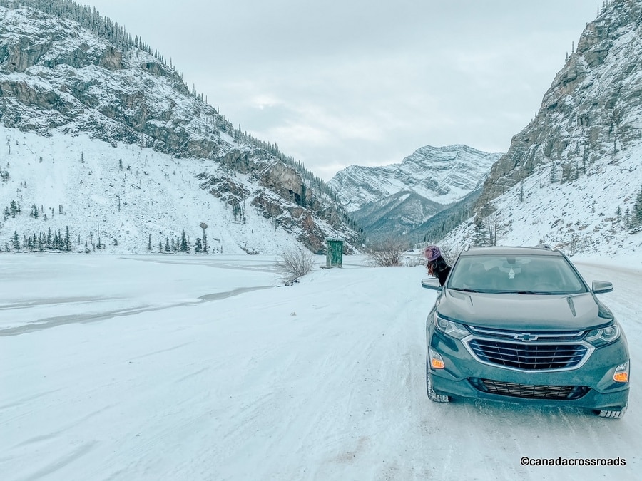 At the Spray Lakes (Ha Ling)