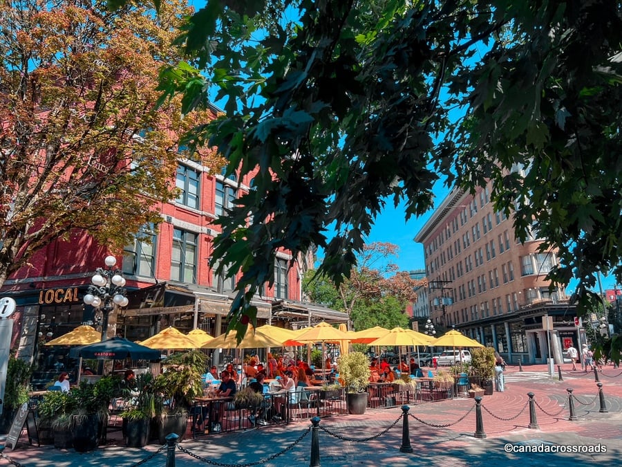 Gastown during the day