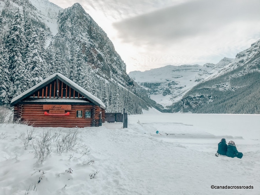 Gorgeous Lake Louise in the winter