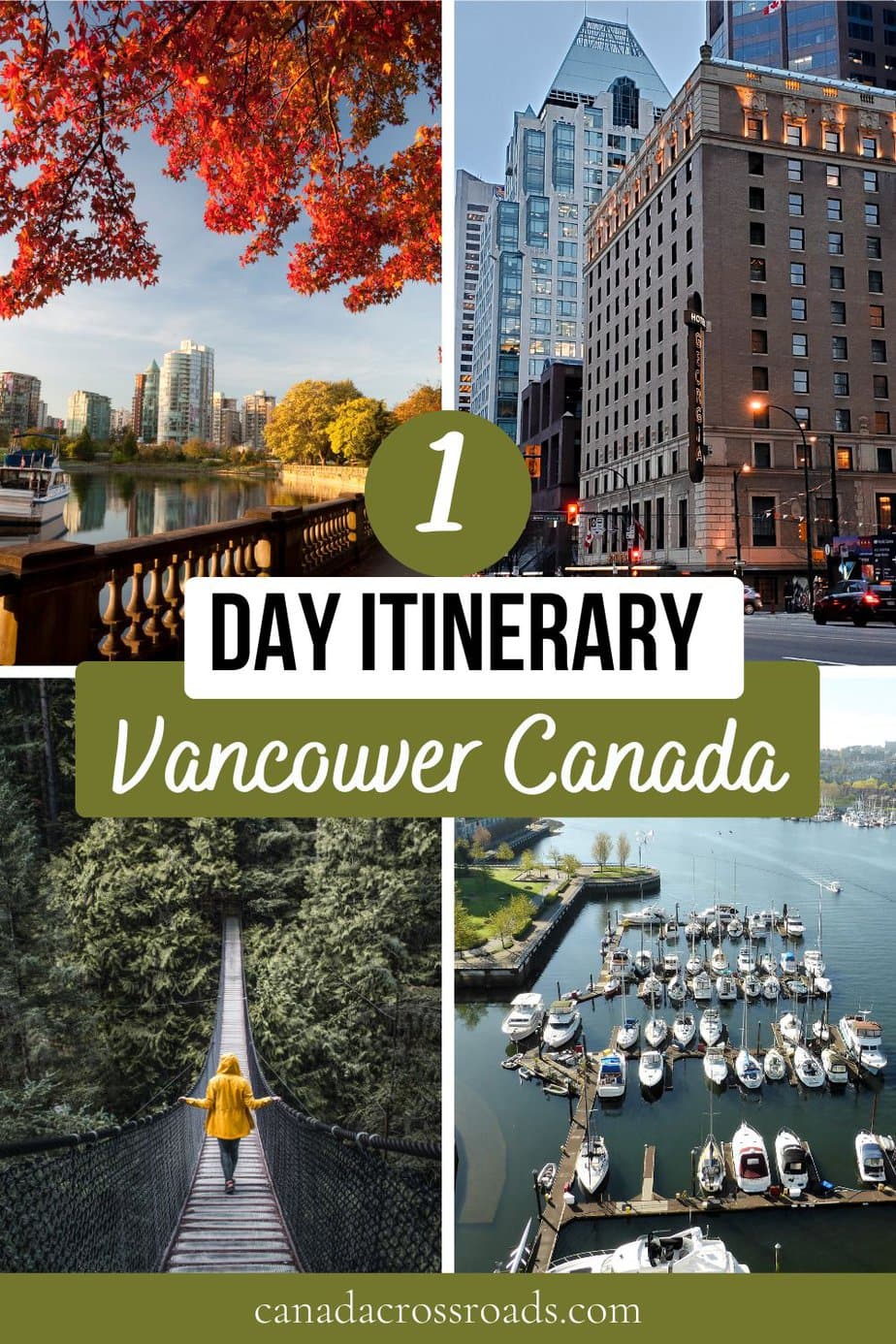 One day in Vancouver itinerary pin
